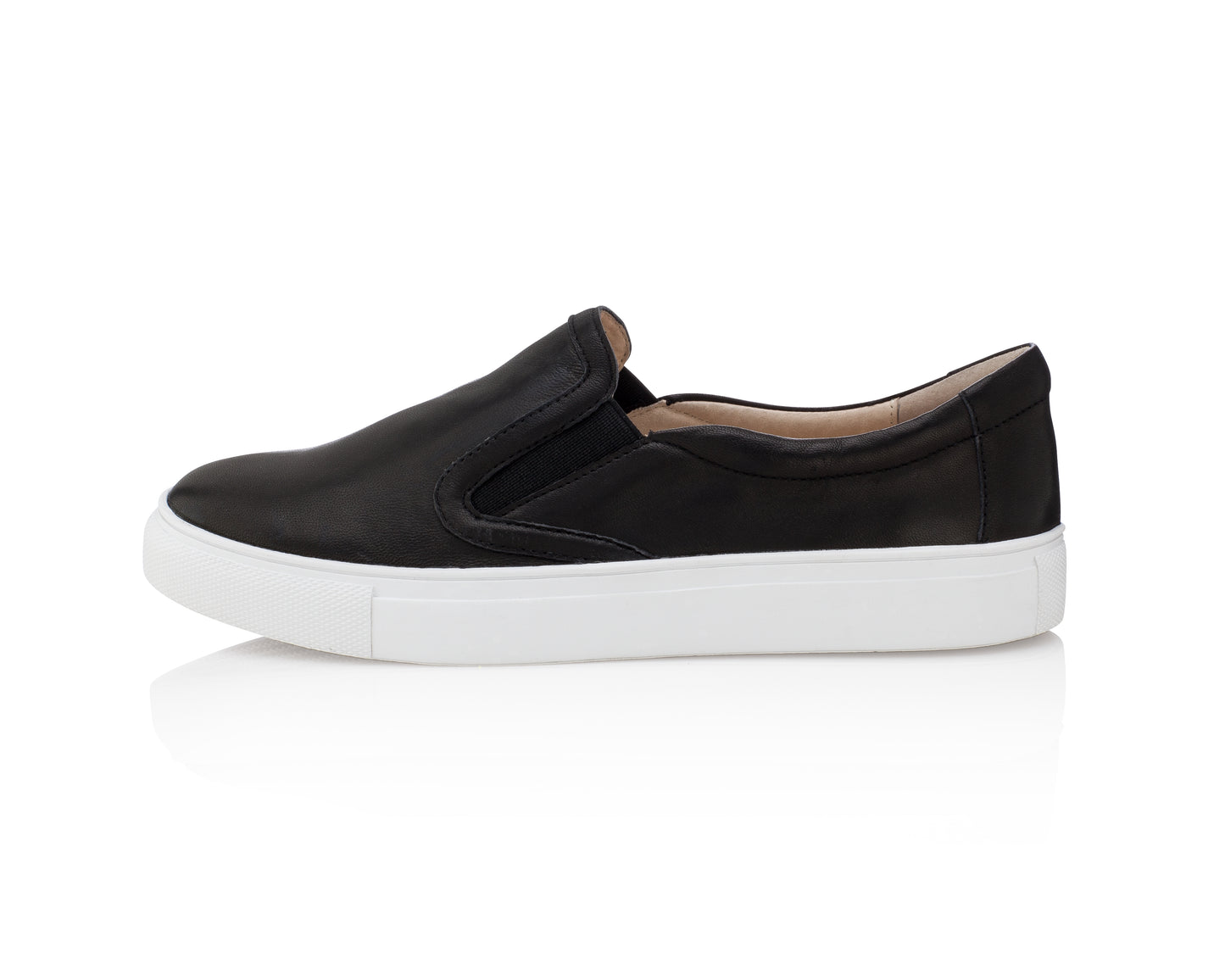 Slip-on Sneakers in jet black