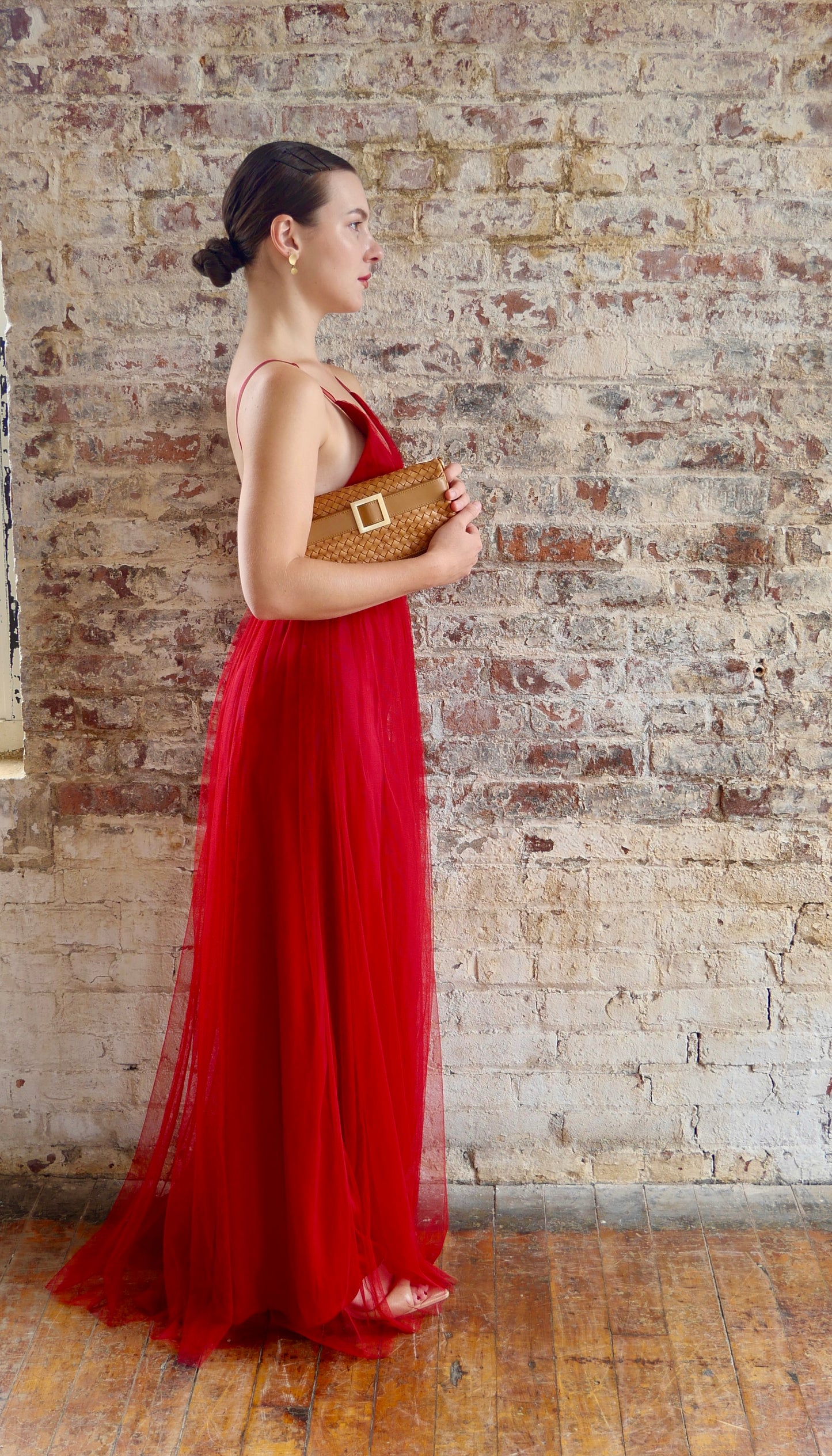 The Quintessential bag in cognac brown