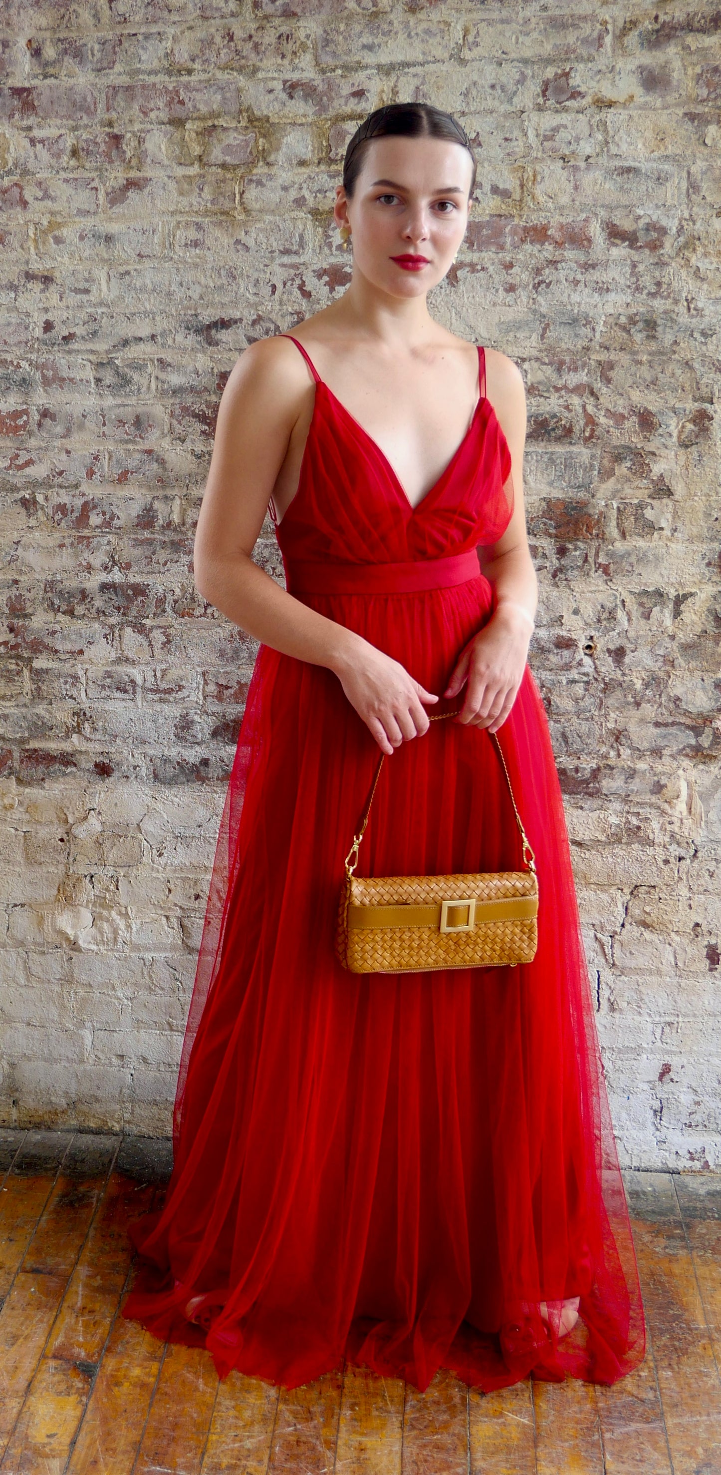 The Quintessential bag in cognac brown