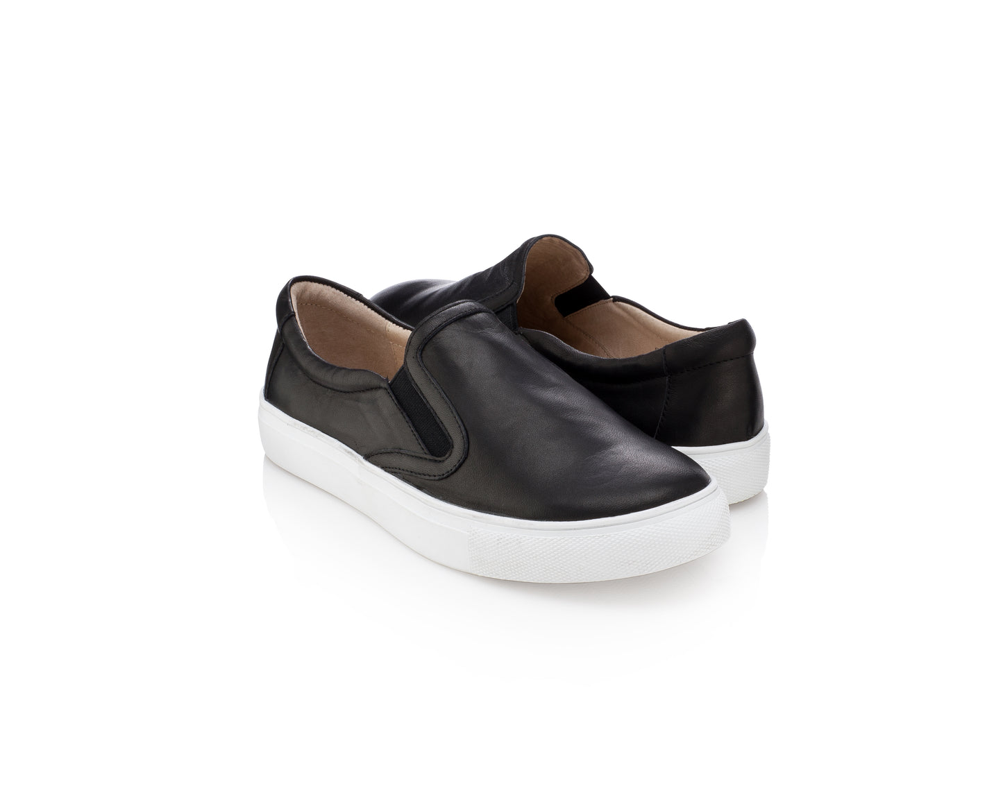 Slip-on Sneakers in jet black