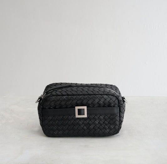 Camera bag in charcoal black