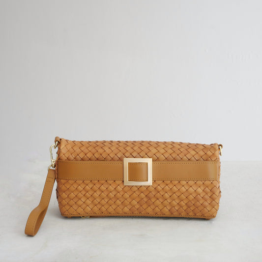 The Quintessential bag in cognac brown