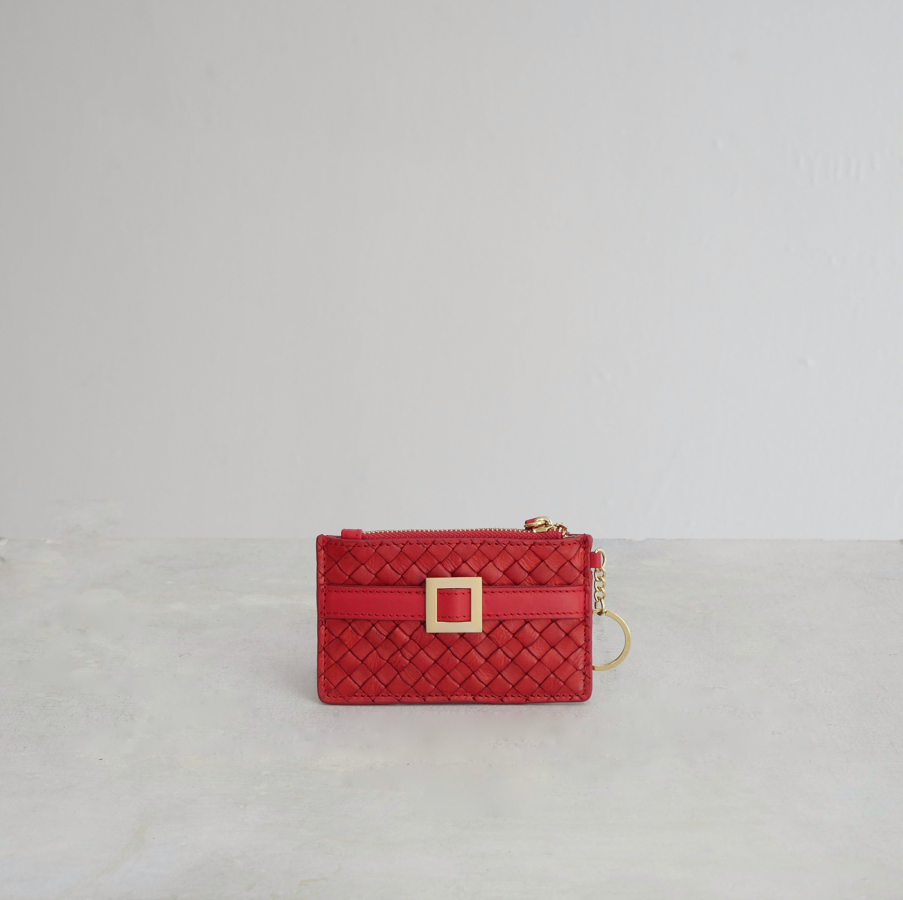 Designer red wallet hotsell